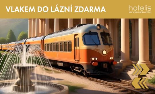 Speciální nabídka 2026 - vlakem do lázní ZDARMA