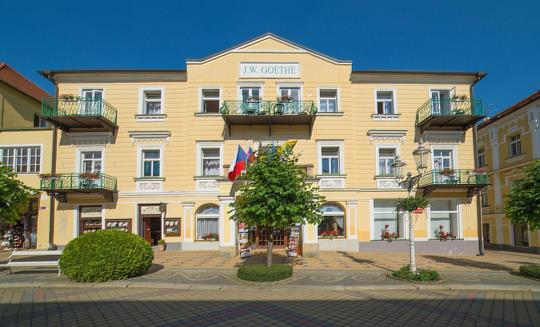 Lázeňský hotel Goethe 3* Františkovy Lázně, oficiální přehled léčby a pobytů