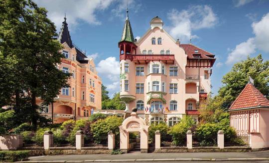 Lázeňský hotel Villa Smetana 4* Karlovy Vary, oficiální léčba a pobyty