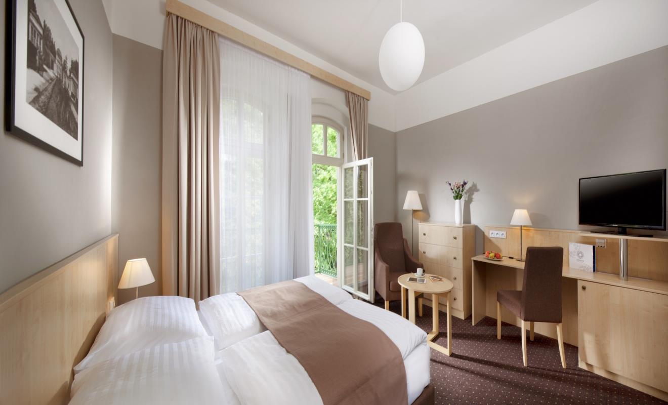 Badenia Hotel Praha 3* Františkovy Lázně, kompletní průvodce lázeňskou péčí a pobyty.